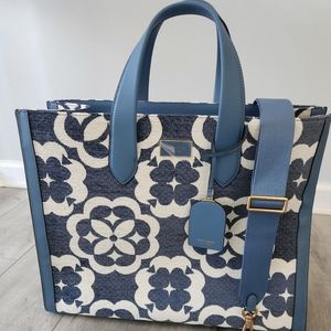 This large and spacious Kate Spade tote NWT is perfect for spring and summer!